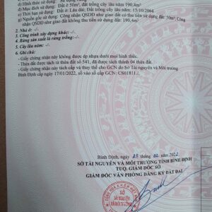 Lô đất đường bê tông Cự Tài 1, Xã Hoài Phú,Thị Xã Hoài Nhơn, Bình Định